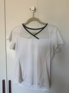 Arcteryx white shirtsleeves